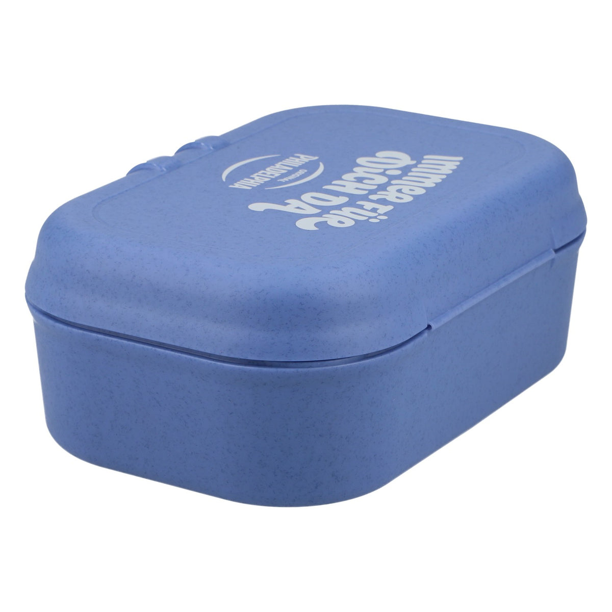 Philadelphia Koziol Lunchbox Bread Box Container, Blue, "ALWAYS THERE FOR YOU," Plastic – View 2