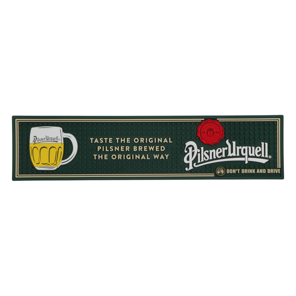 Pilsner Urquell Beer Bar Mat, 50 x 12 cm