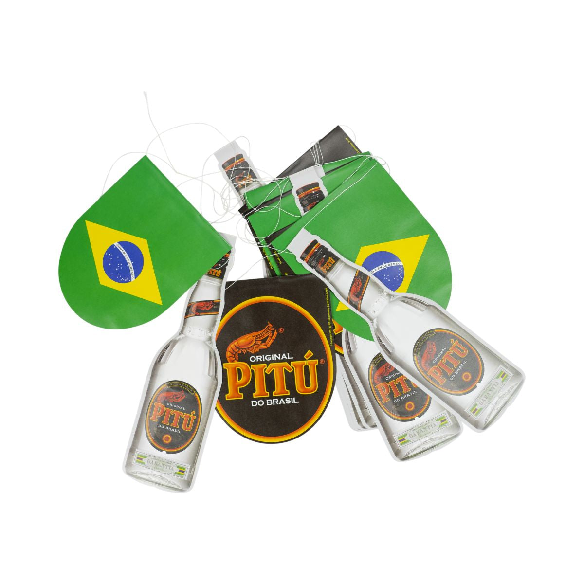 Pitu Pennant Garland Brazil Flag Party Decoration Party Room Home Bar