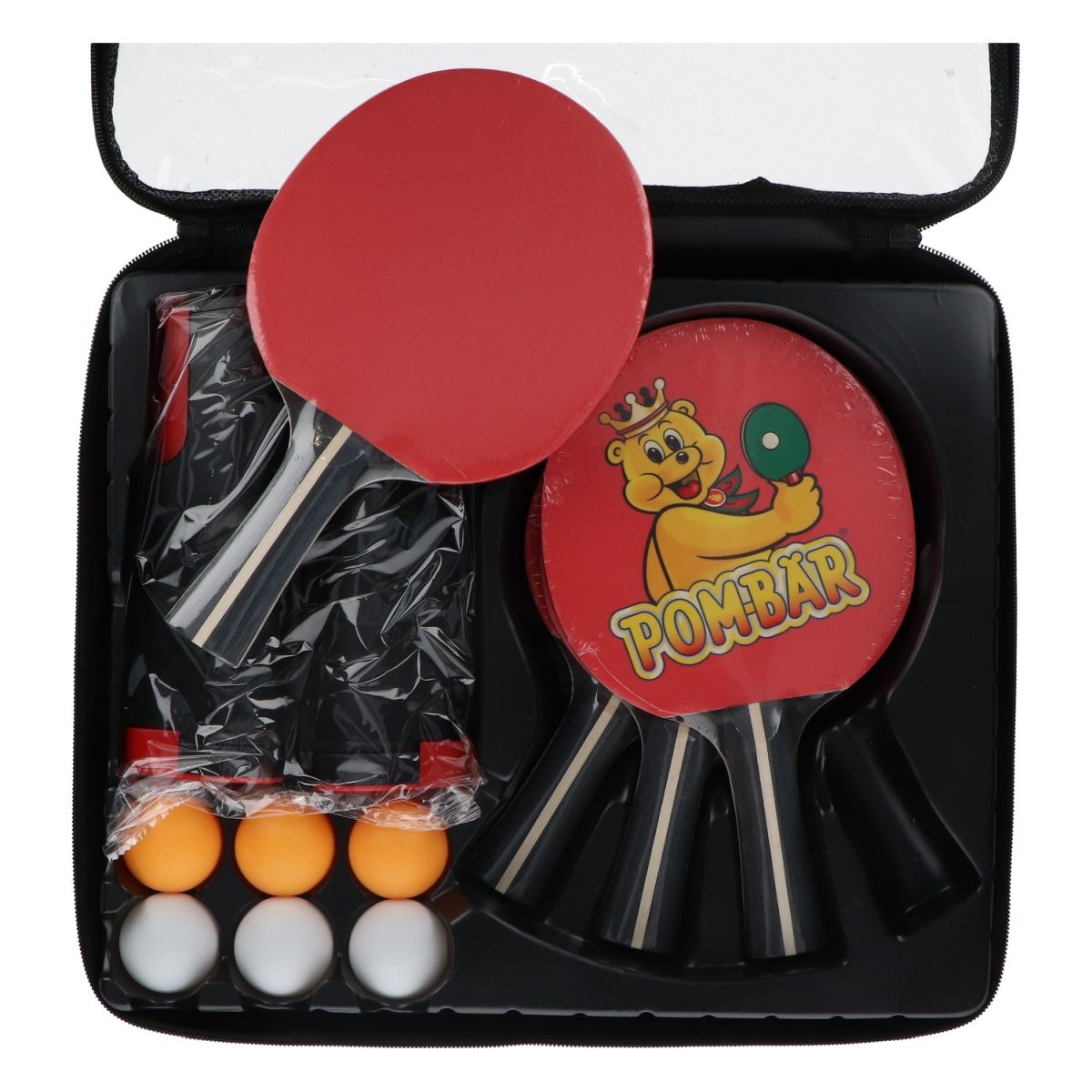 Pombär Table Tennis Set Rackets Balls Net Ping Pong Toy Merchandise – View 2