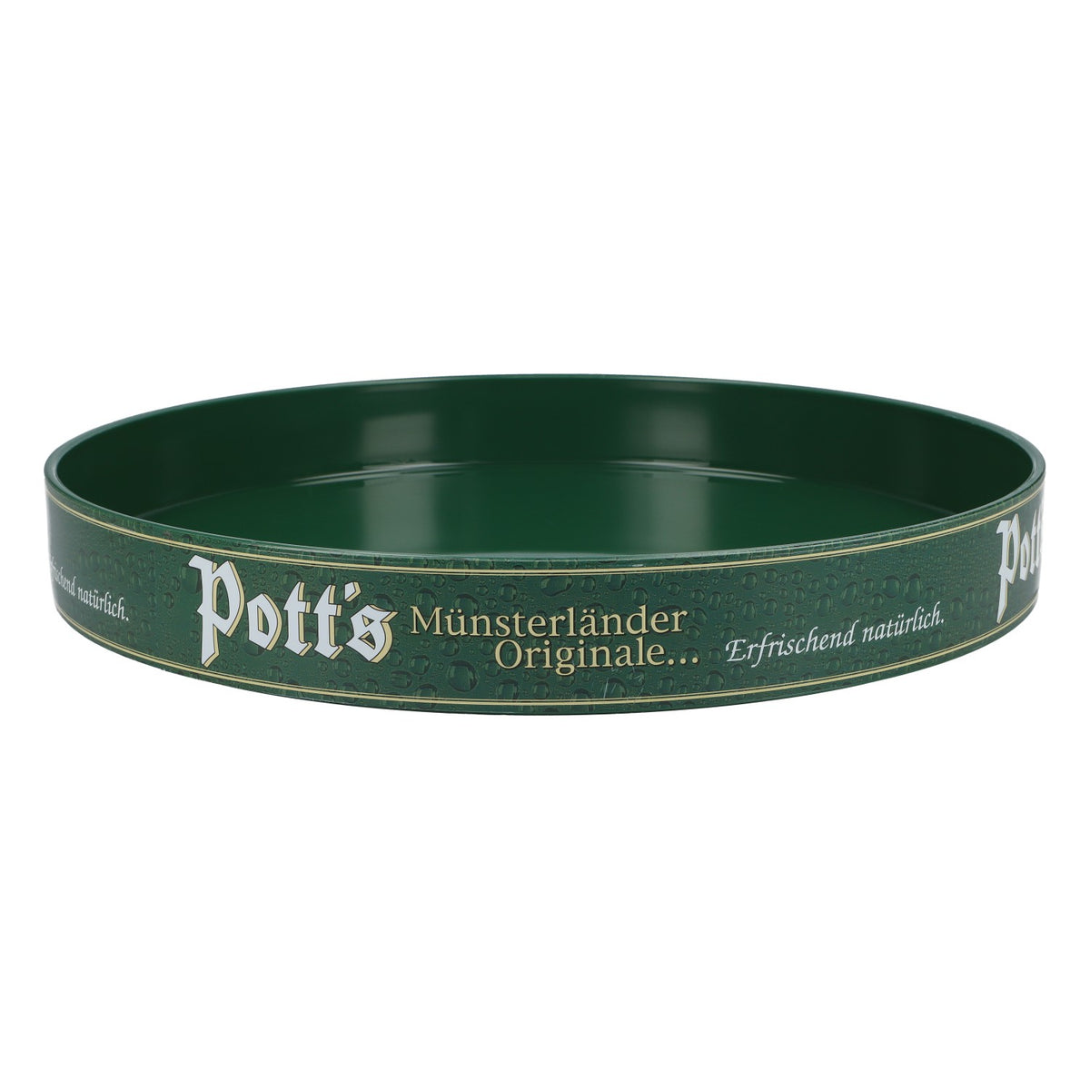 Potts Beer Tray Serving Tray Waiter's Tray 32x32x4.5 Green – View 3