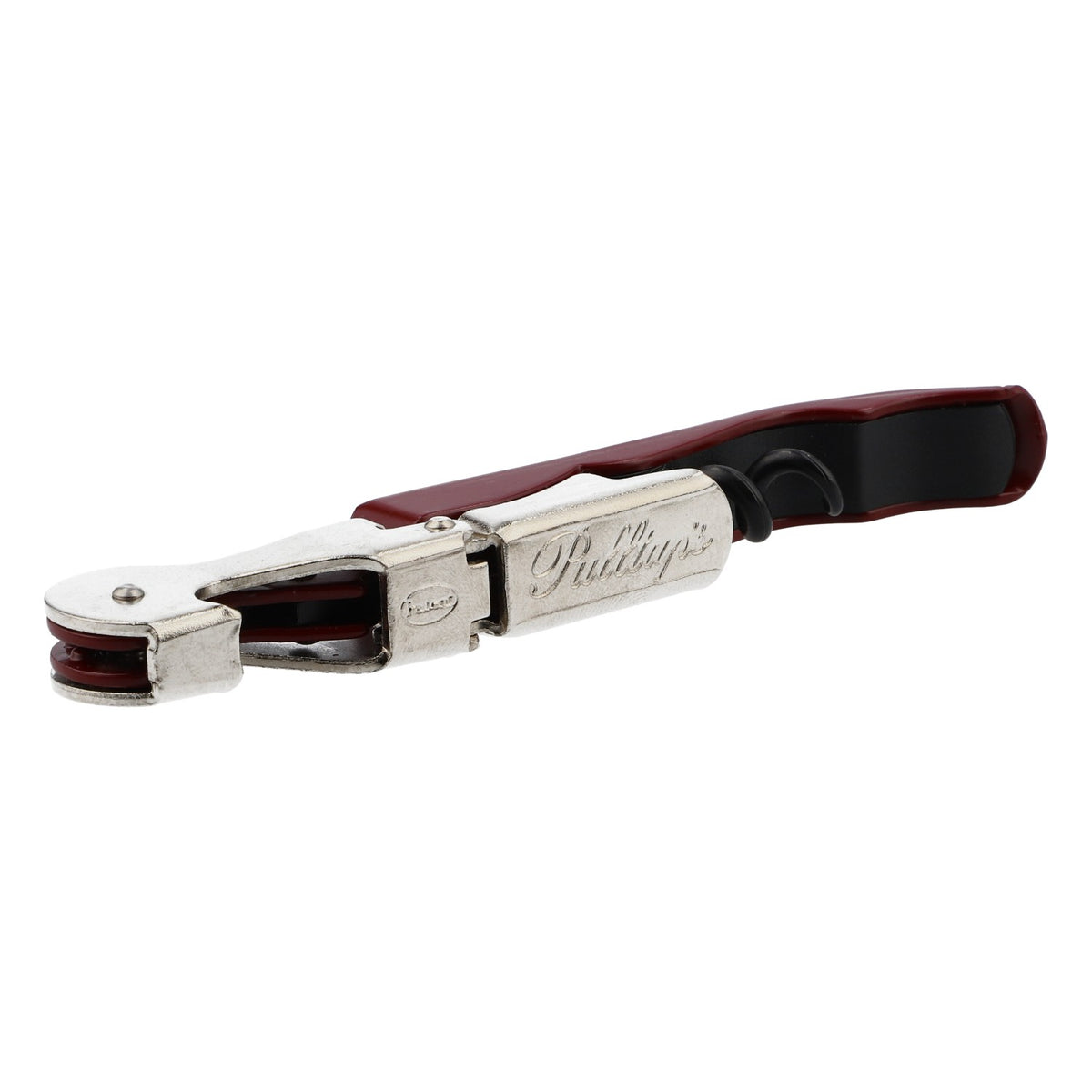 Pulltap's Wine Corkscrew, Bottle Opener, and Waiter's Knife in Wine Red (Escudo Rojo) – View 2