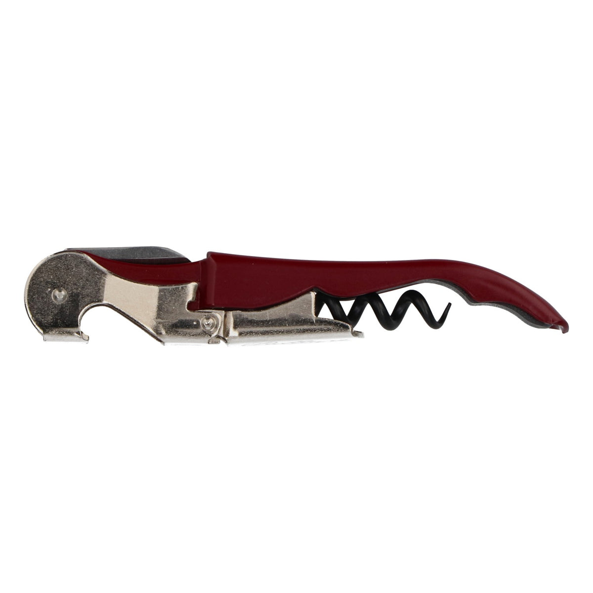 Pulltap's Wine Corkscrew, Bottle Opener, and Waiter's Knife in Wine Red (Escudo Rojo) – View 4