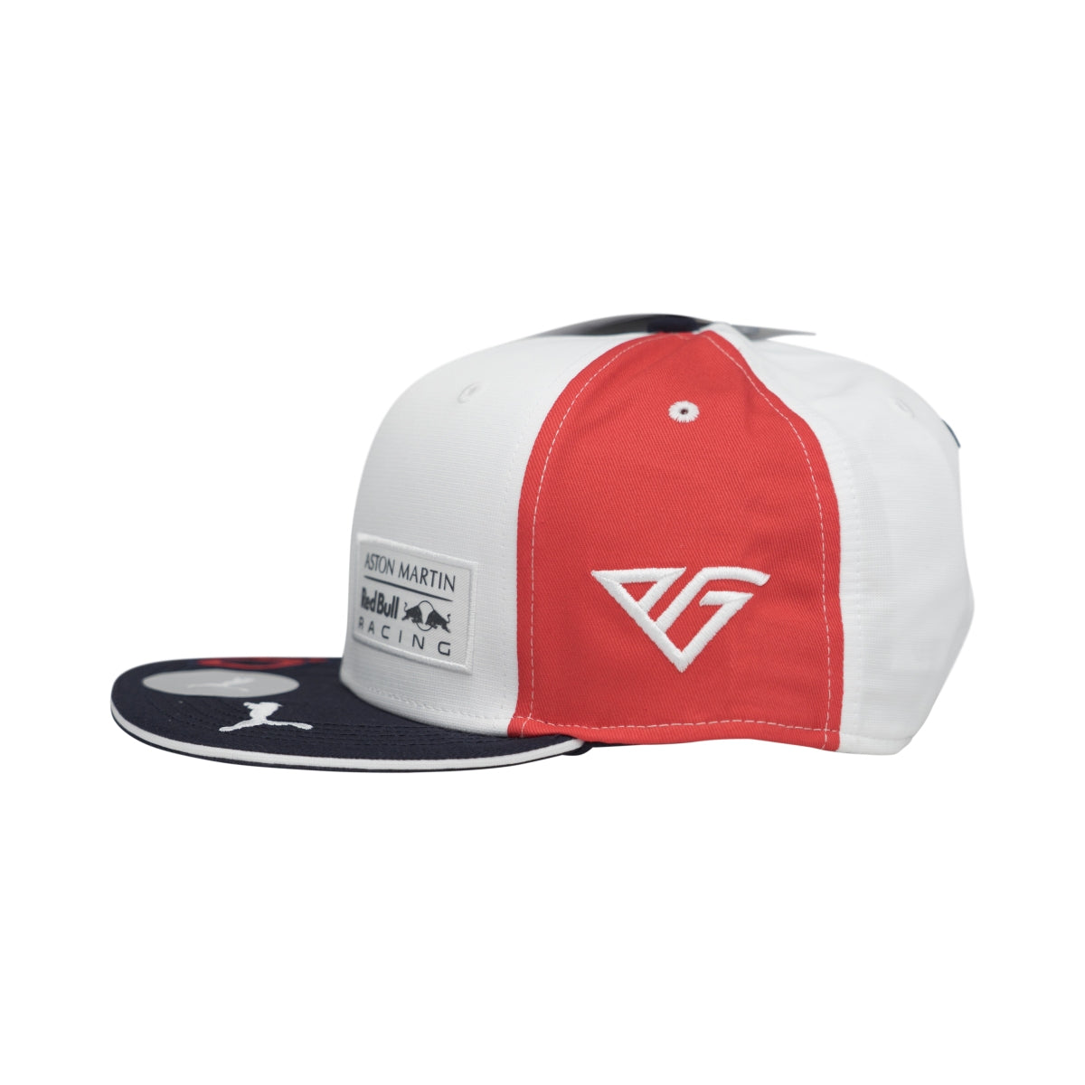 Puma Red Bull Racing Aston Martin Cap Baseball Cap Hat Snapback White – View 2