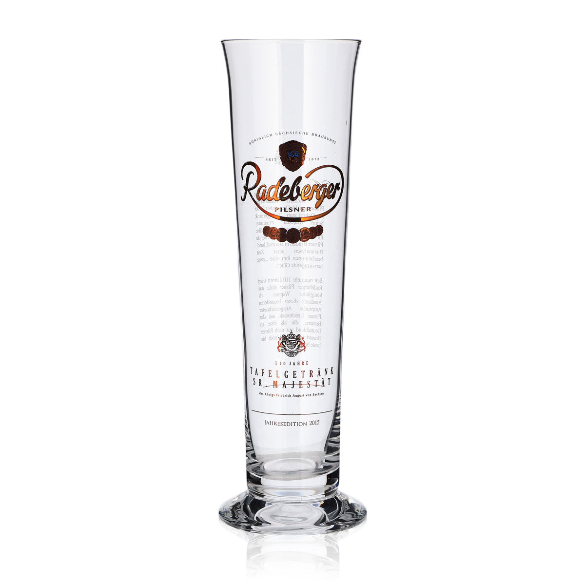 Radeberger Beer Glass Collectible Glasses Tulip Annual Edition 2015 Stange