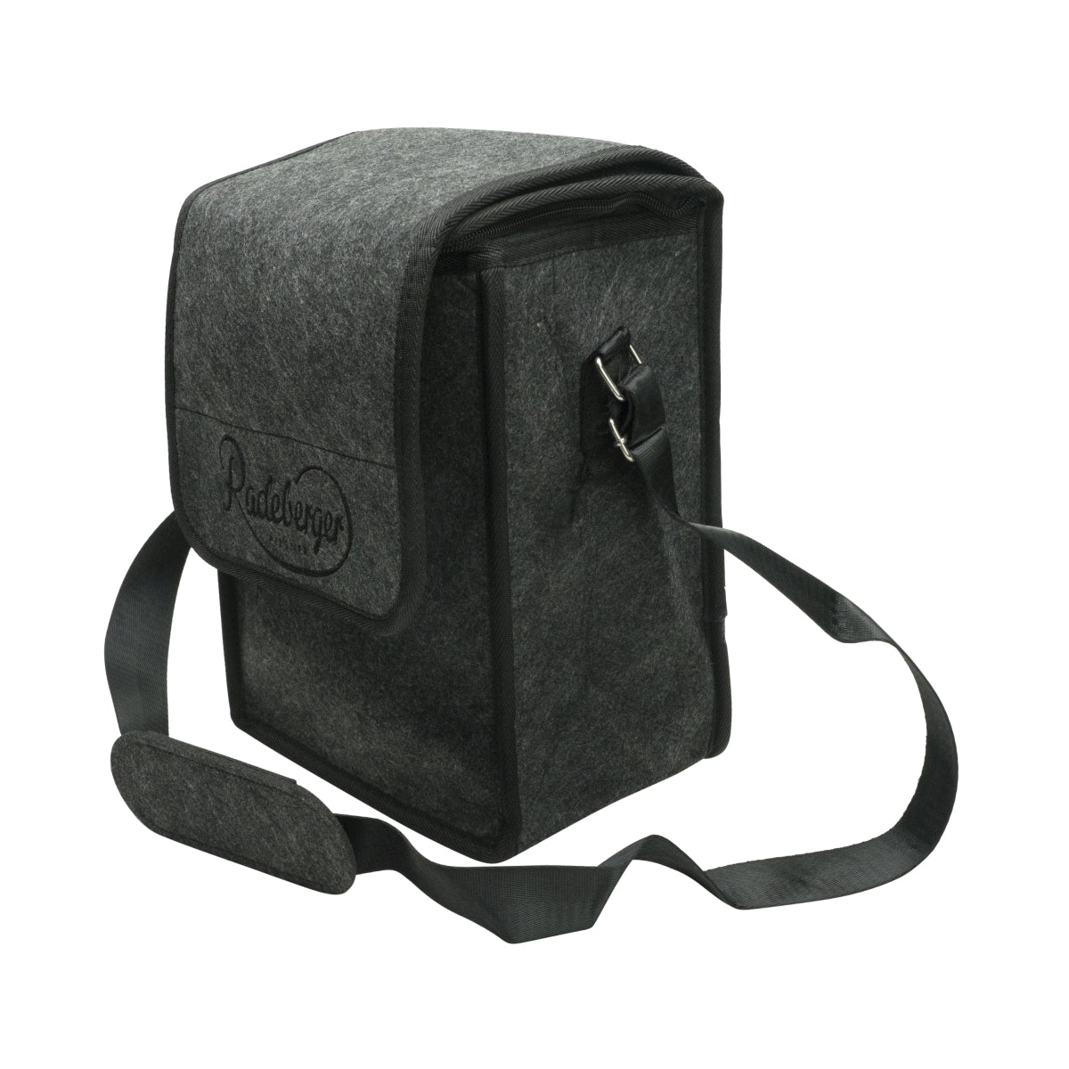 Radeberger Beer Cooler Bag Felt Gray Picnic Thermally Insulated Carry Camping Beer