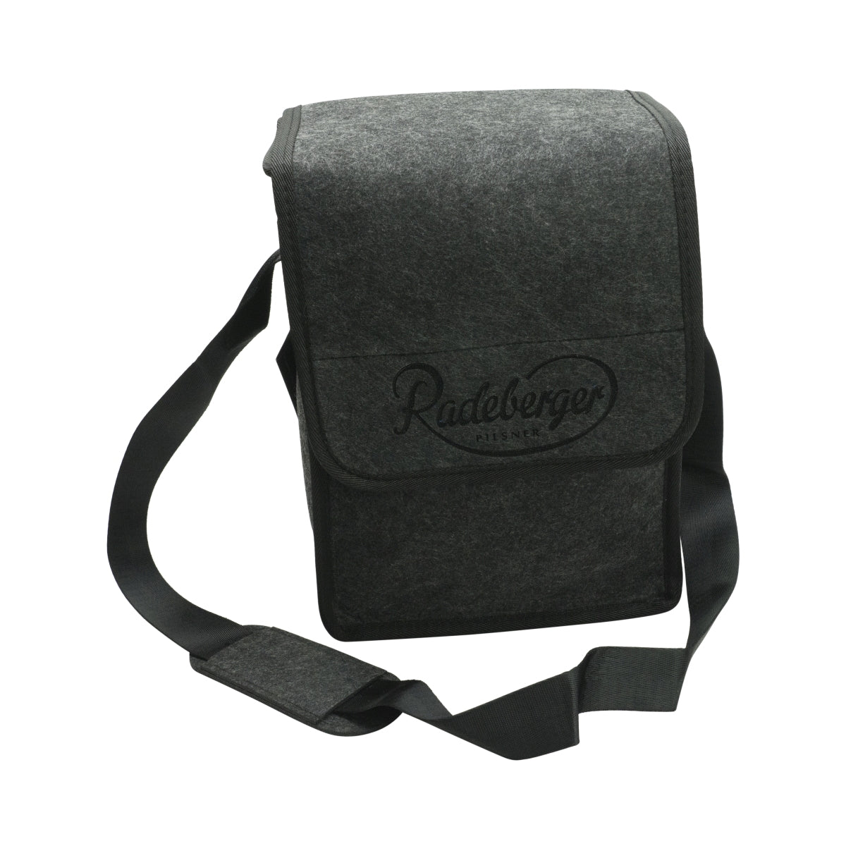 Radeberger Beer Cooler Bag Felt Gray Picnic Thermally Insulated Carry Camping Beer – View 2