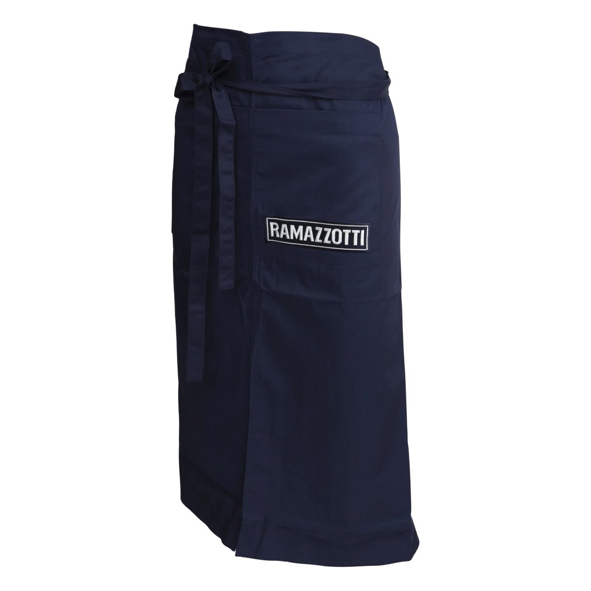 Ramazzotti waiter apron with waist tie, long pocket, restaurant, bar service, café