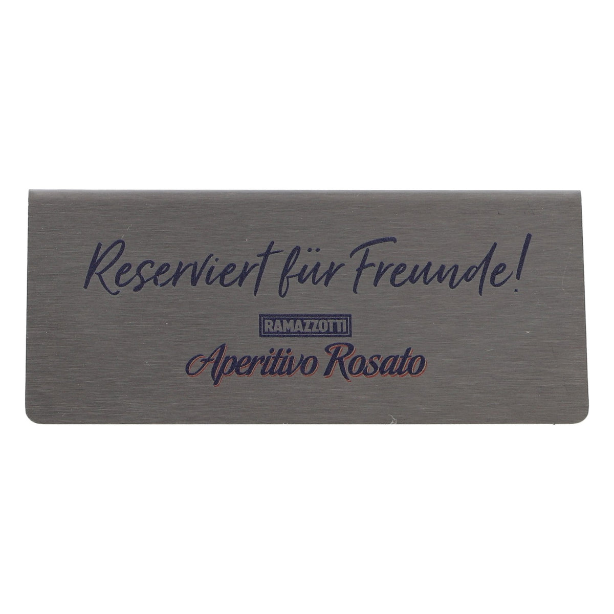 Ramazzotti liqueur display stand Table display stand "Reserved for friends" – View 2