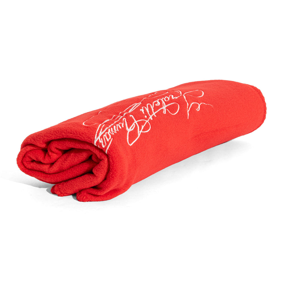 Ramazzotti liqueur fleece blanket, cozy blanket, patio blanket