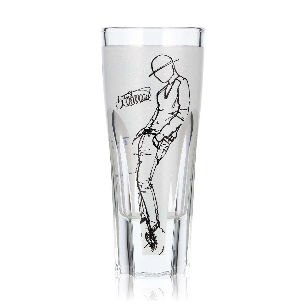 Ramazzotti Liqueur Glass 2 cl/4 cl with Embossed Dancer Design