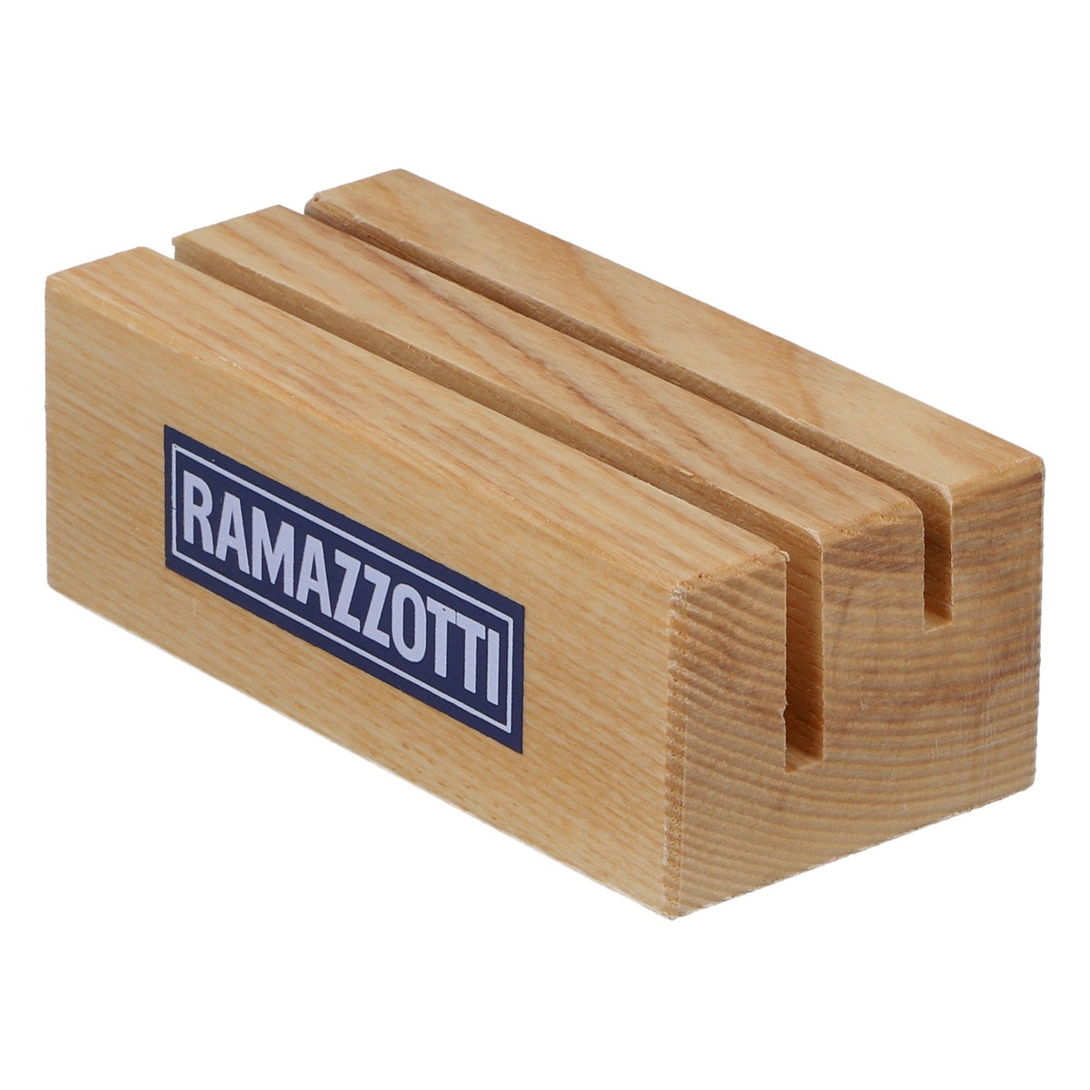 Ramazzotti Liqueur Card Holder Table Display, New, Wood, Beige – View 3