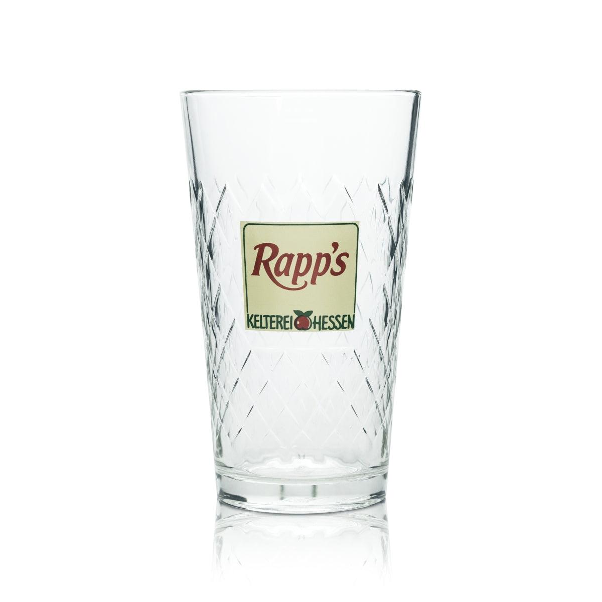 Rapps juice glass long drink 0.5 l relief long drink glasses wine press apple wine