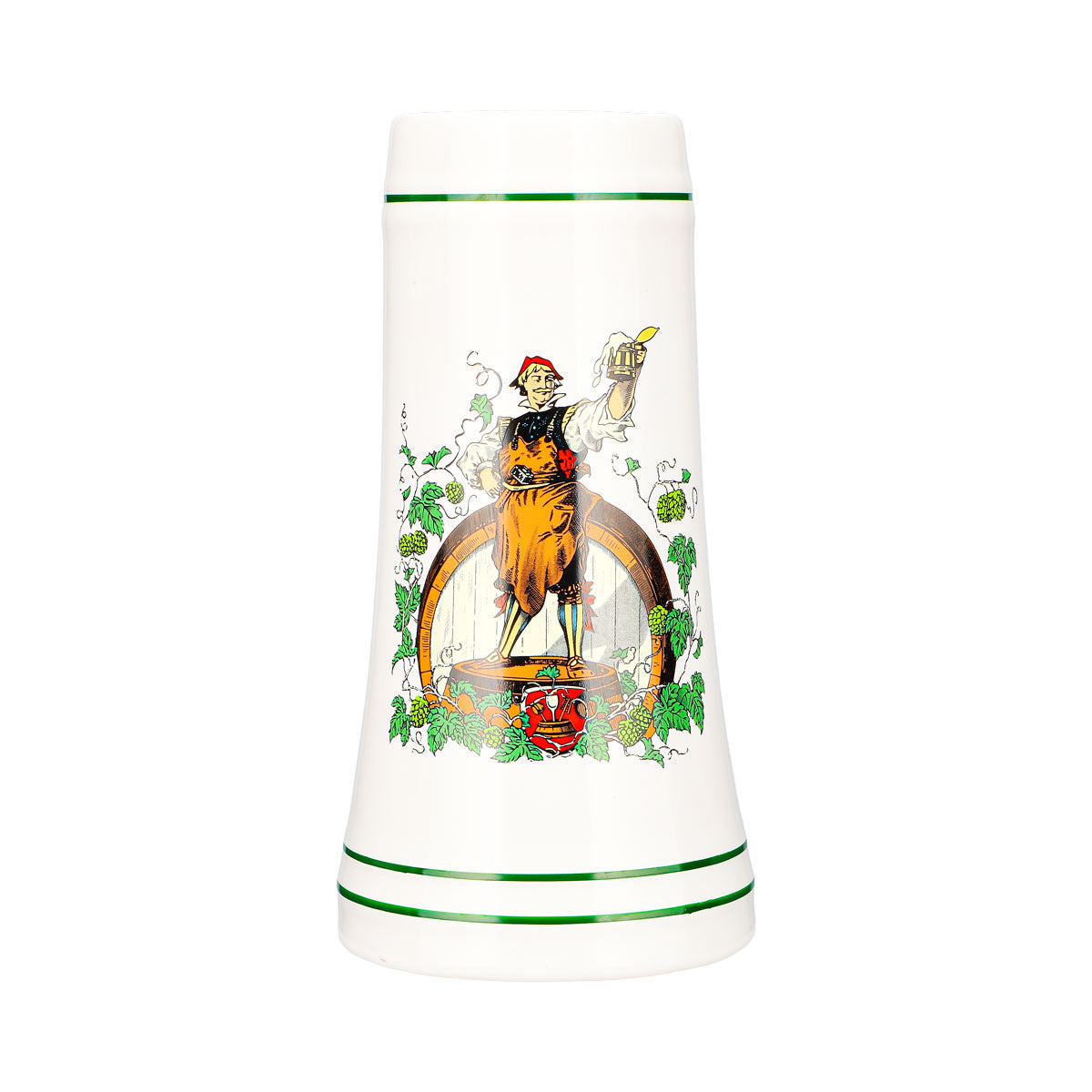 Rastal Beer Glass 0.68 L Mug: Man with Beer, Earthenware, Ceramic, Bavaria – View 2