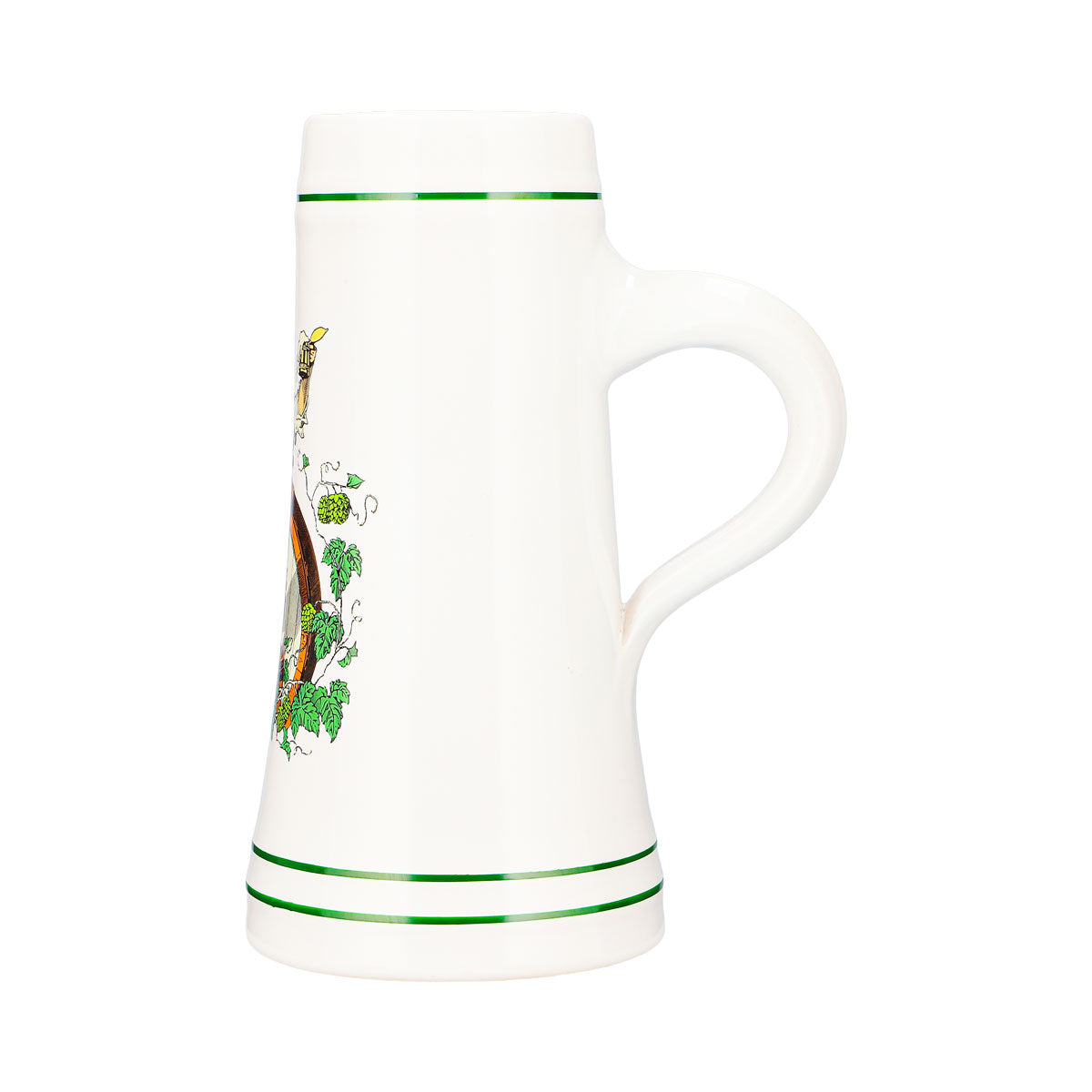 Rastal Beer Glass 0.68 L Mug: Man with Beer, Earthenware, Ceramic, Bavaria – View 5