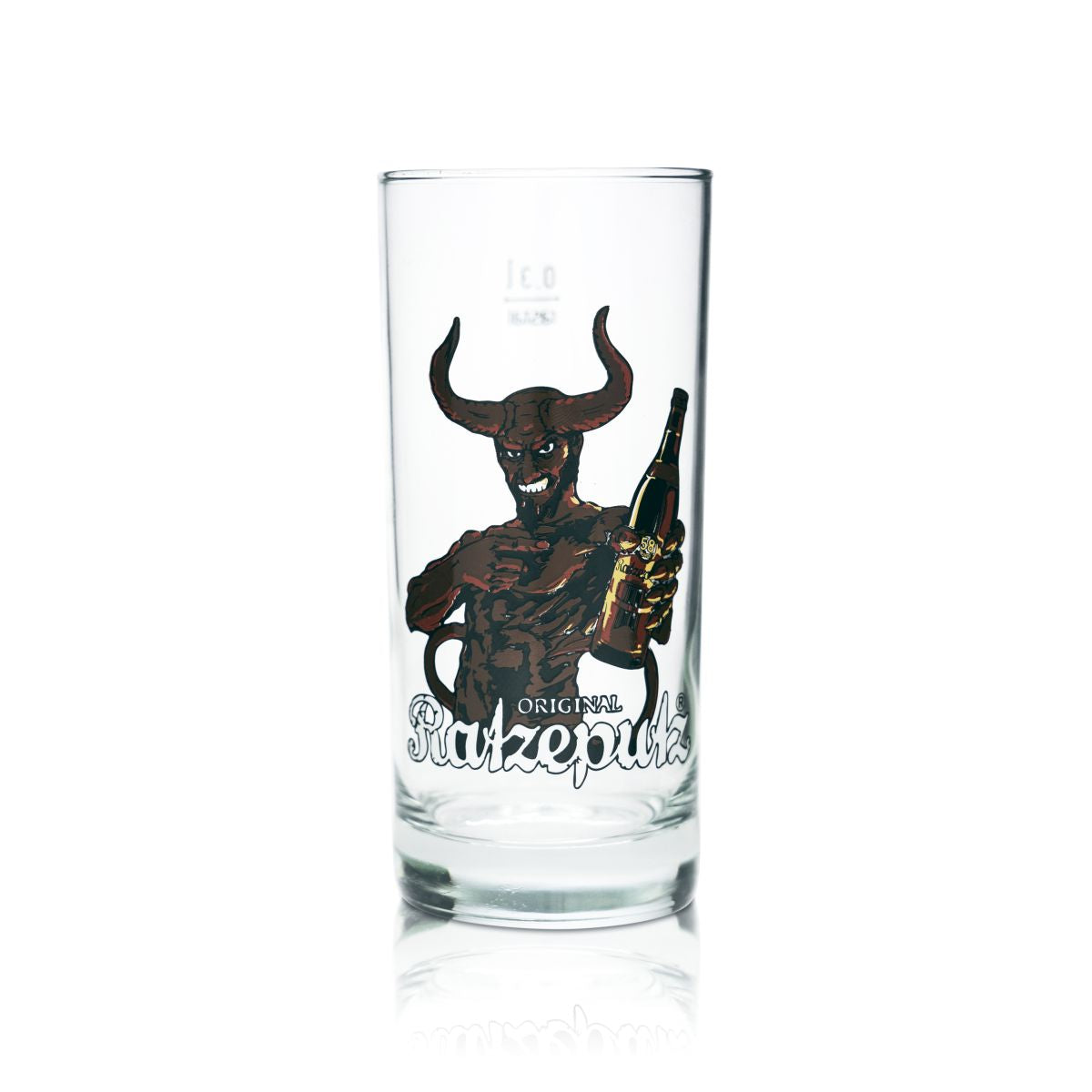 Ratzeputz ginger schnapps, 0.3 l glass, long drink glasses, cocktail glasses, distillery in Celle