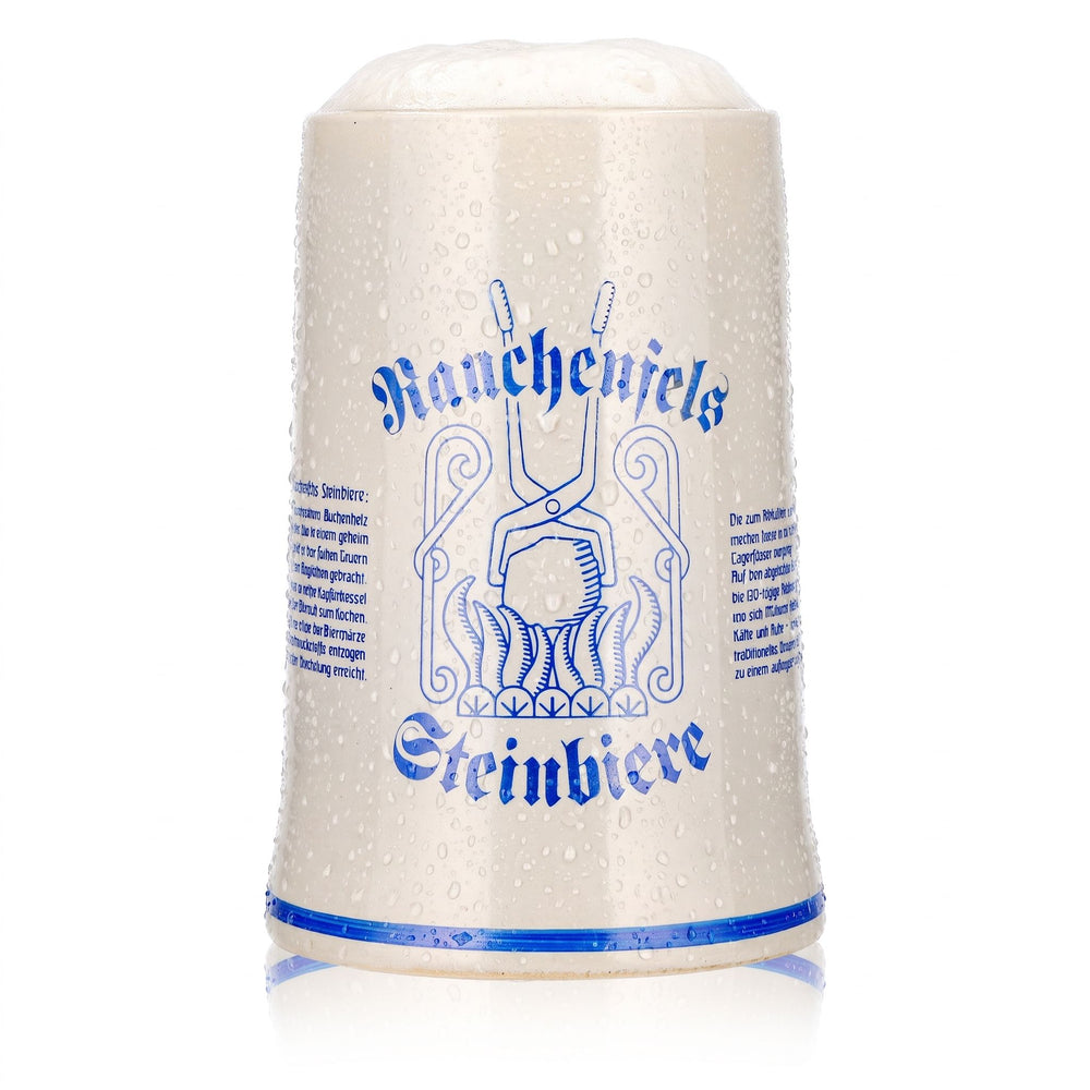Rauchenfels Beer Glass, Clay Jug, 0.3 L, Beer Mug, Stoneware Beer Glass, Stoneware Beer Mug