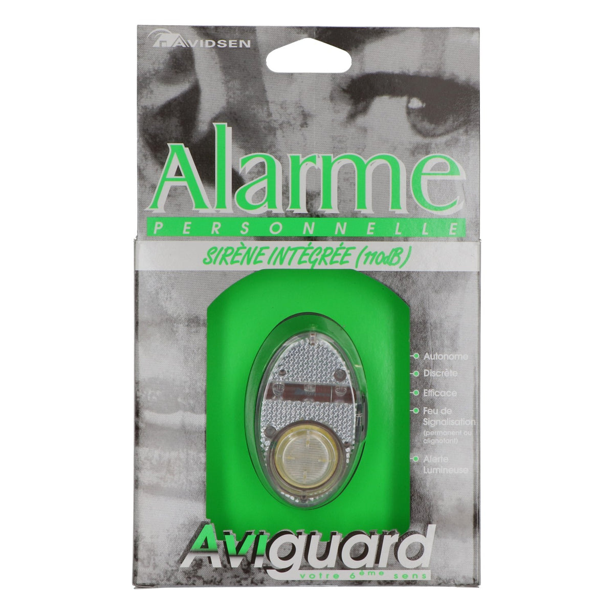Ravidsen Aviguard Personal Alarm 90db Light Cord Trigger Oval Shape – View 4