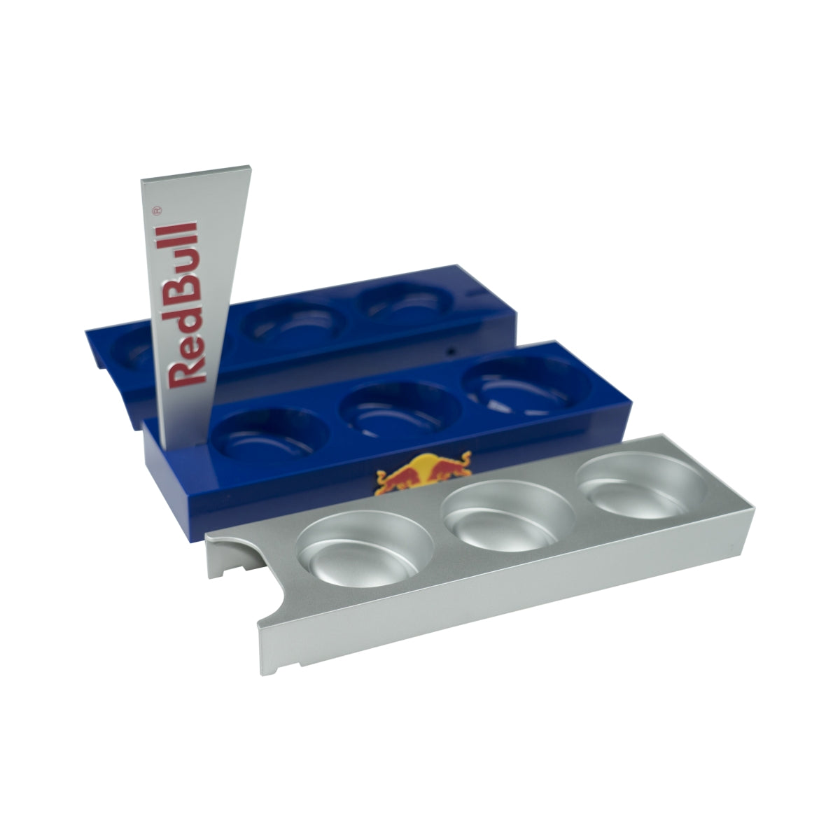 Red Bull Rhombus Can Counter Display (Fits Backwall) Advertising Decoration – View 2