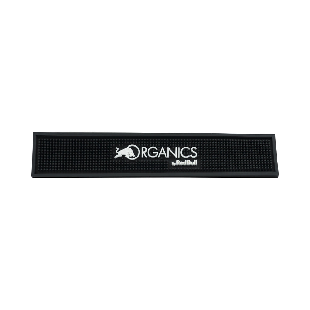 Red Bull Bar Mat Energy 49x9cm Organics Black Glasses Drip Mat Runner