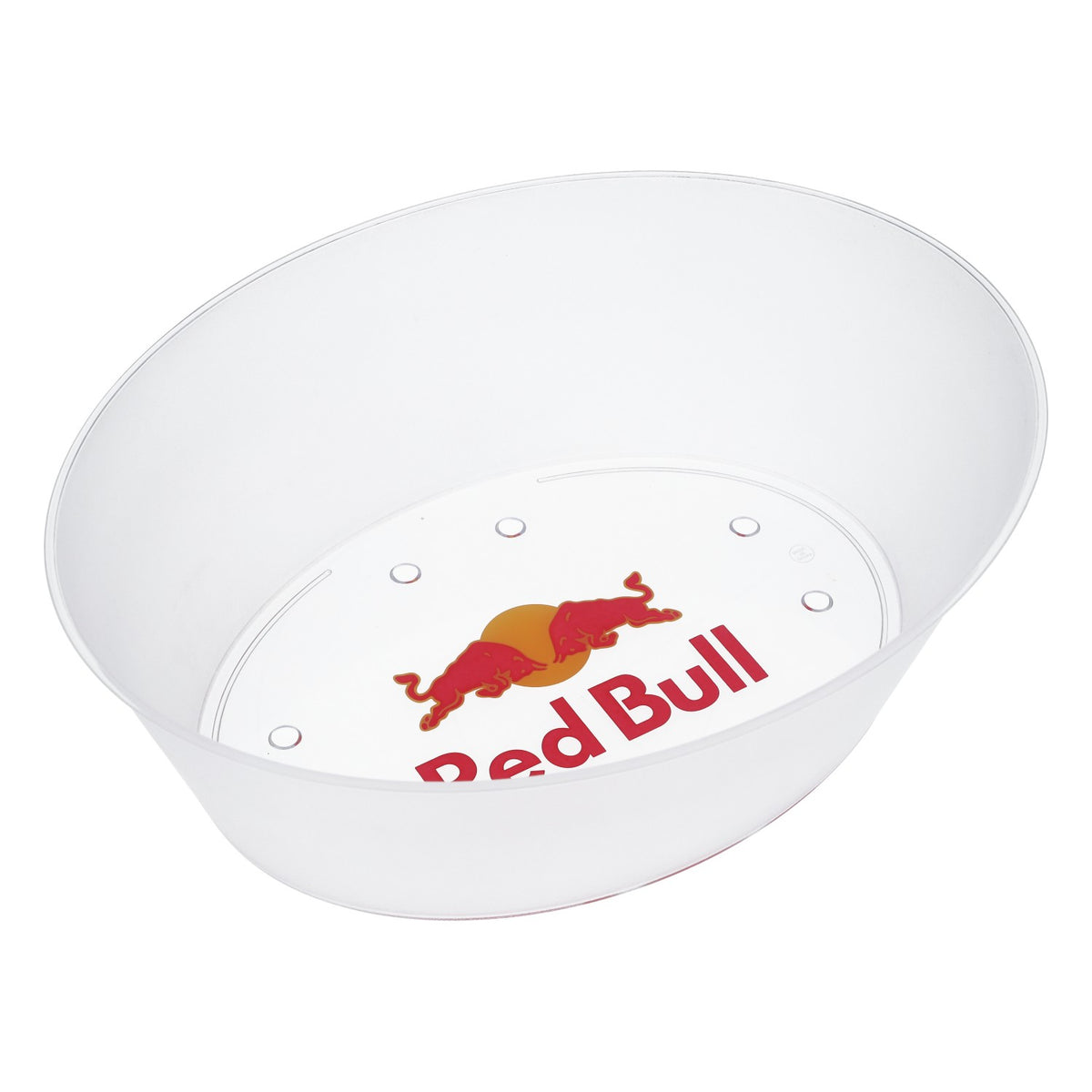 Red Bull Energy Acrylic Cooler Ice Cube Container Sanitized Coating – View 2