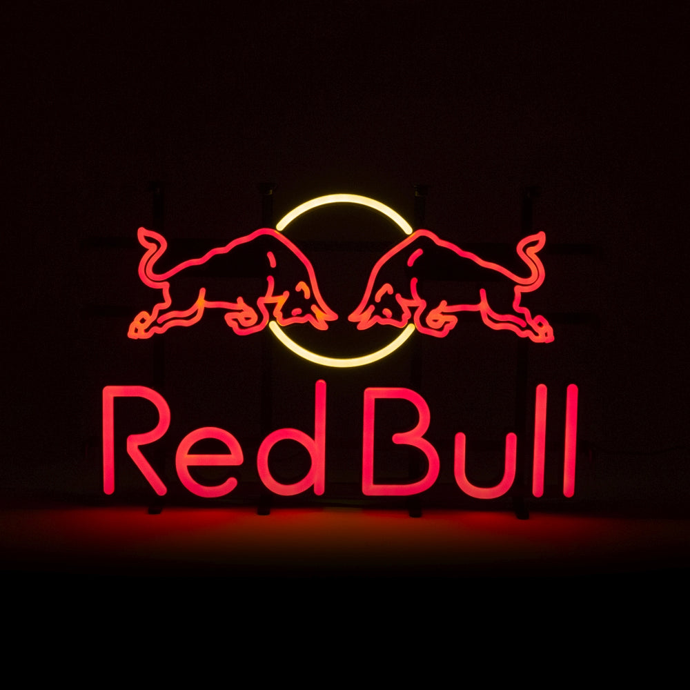 Red Bull Energy Neon Sign 52x35cm Neon LED Sign Wall Bar Board Light