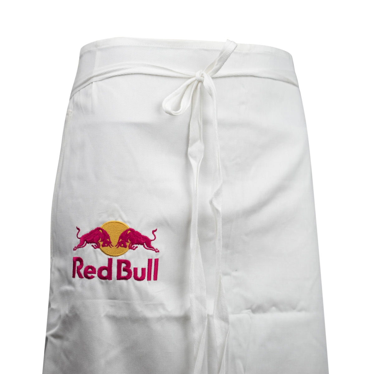 Red Bull waiter apron, belly strap, long, left pocket, service, catering – View 2