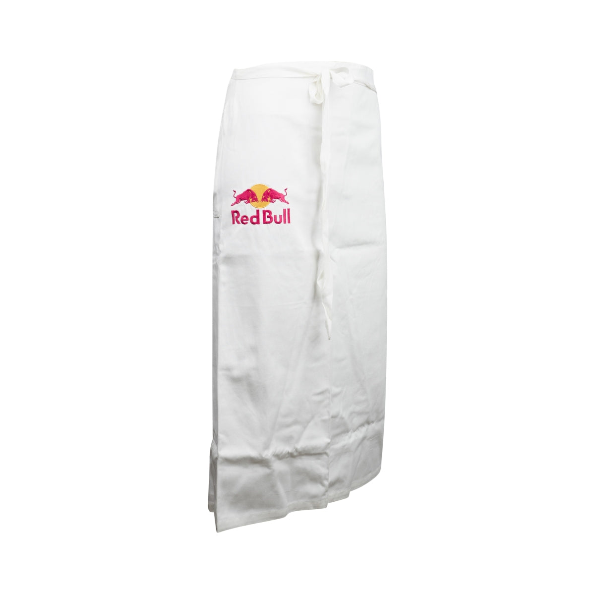 Red Bull waiter apron, long, with waist tie, one pocket, service, catering