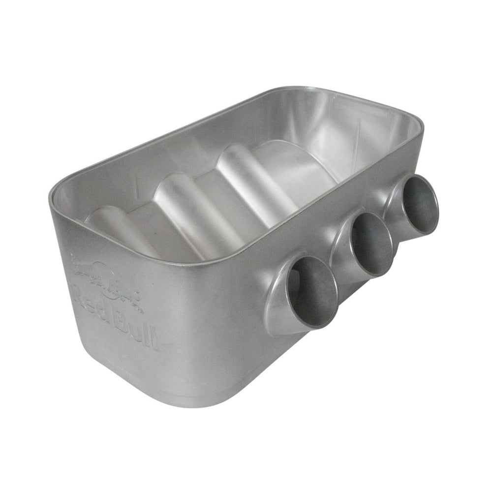 Red Bull cooler engine block metal V6 drinks cooler bottle cooler ice cube