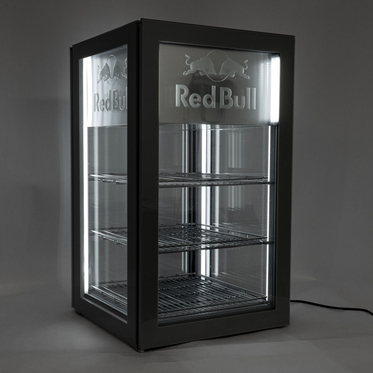 Red Bull Fridge 360° Cooler Illuminated Fridge Beverage Can Cooler – View 4