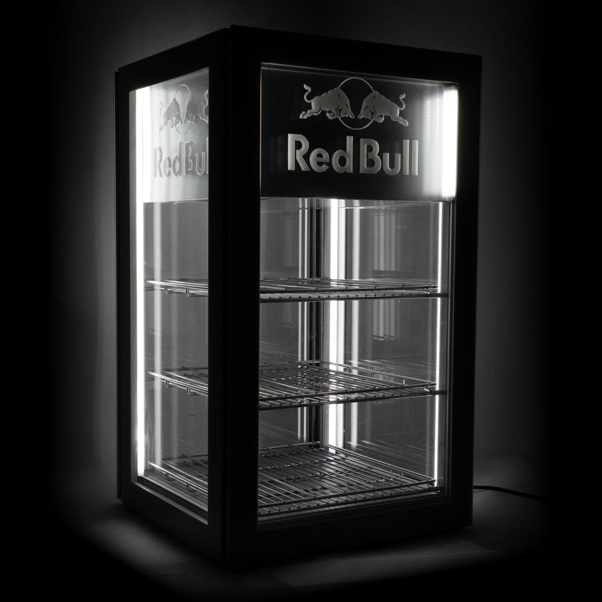 Red Bull Fridge 360° Cooler Illuminated Fridge Beverage Can Cooler – View 5