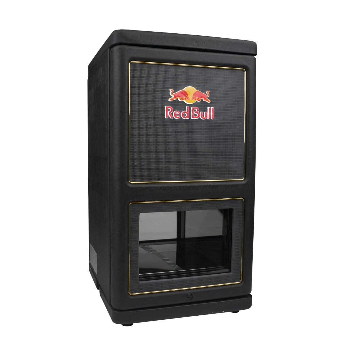 Red Bull Fridge DJ Cooler Amplifier Fridge LED Gastro Rare Black Cans