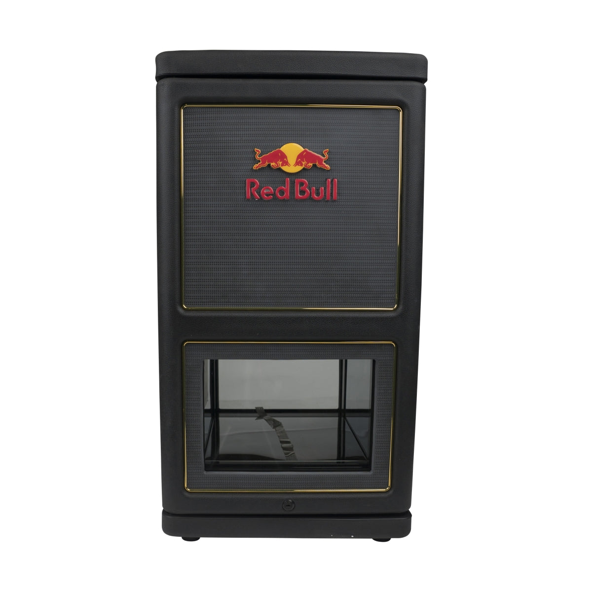 Red Bull Fridge DJ Cooler Amplifier Fridge LED Gastro Rare Black Cans – View 6