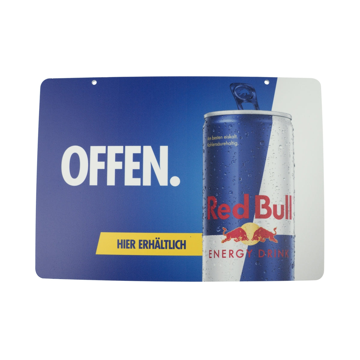 Red Bull Door Sign Open Closed Shop Business Pub Advertising