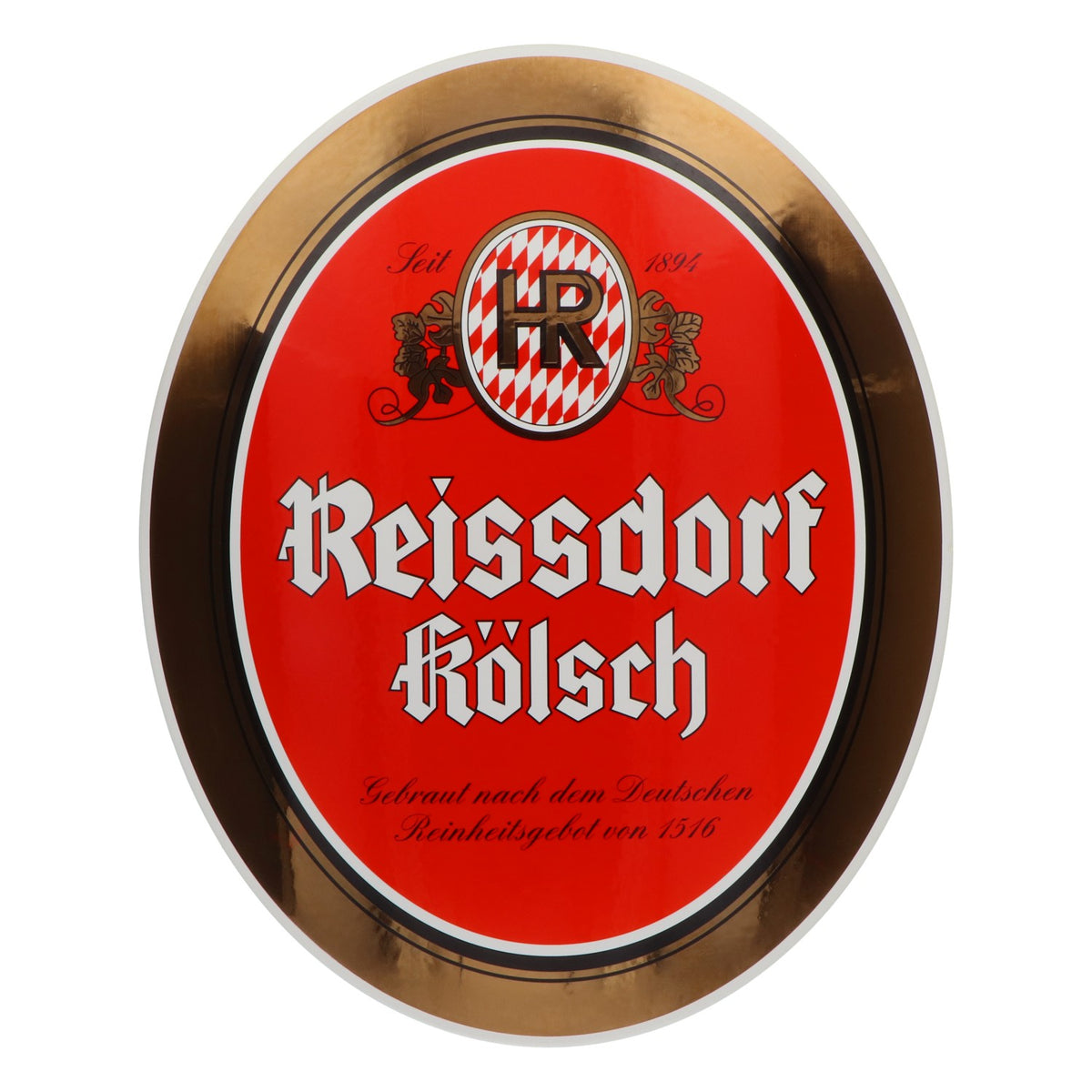 Reissdorf Beer Tin Sign Enamel Wall Decoration Wall Sign Red