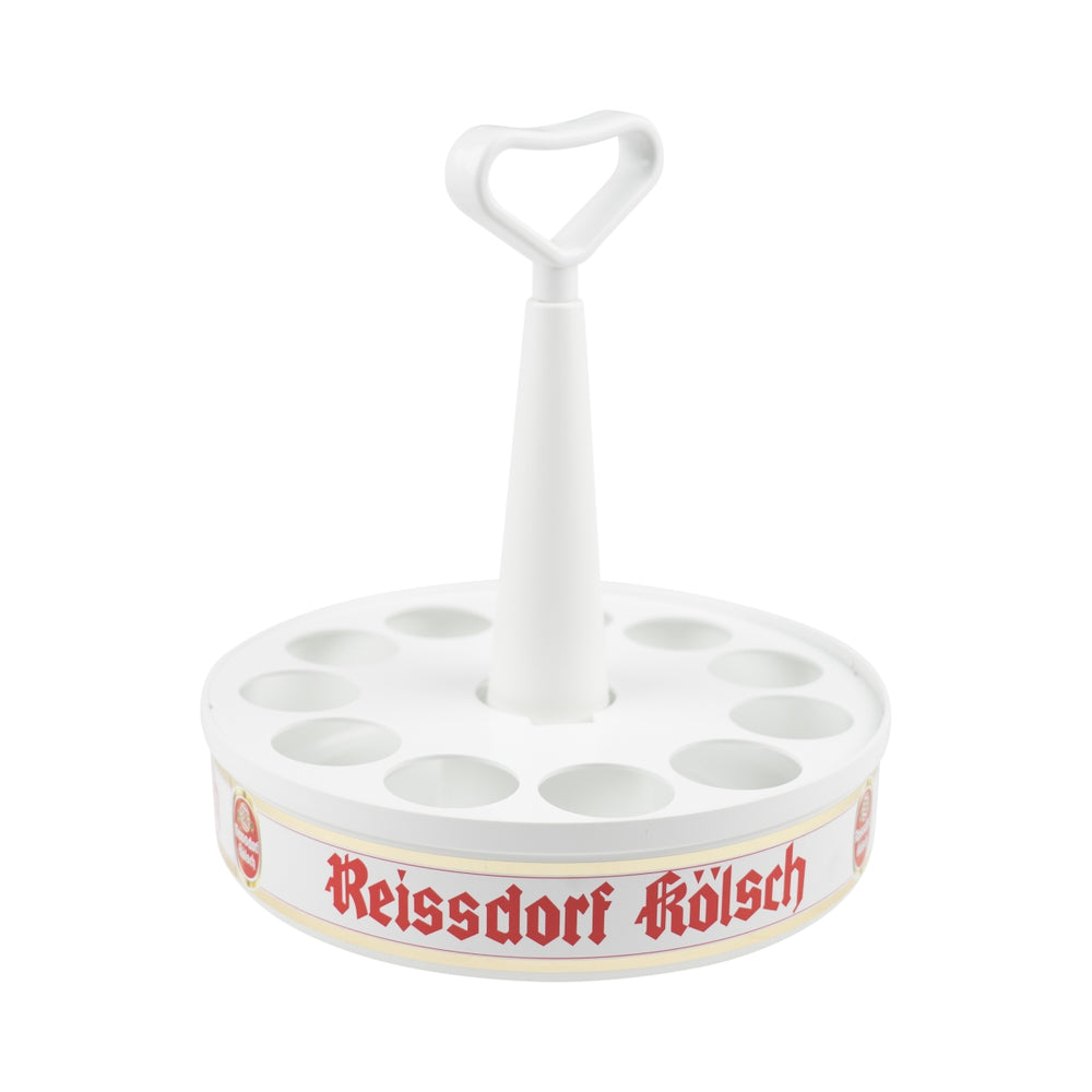 Reissdorf Kölsch Beer Glass Tower Stand Large for 11 Glasses Ø5.6cm Pub