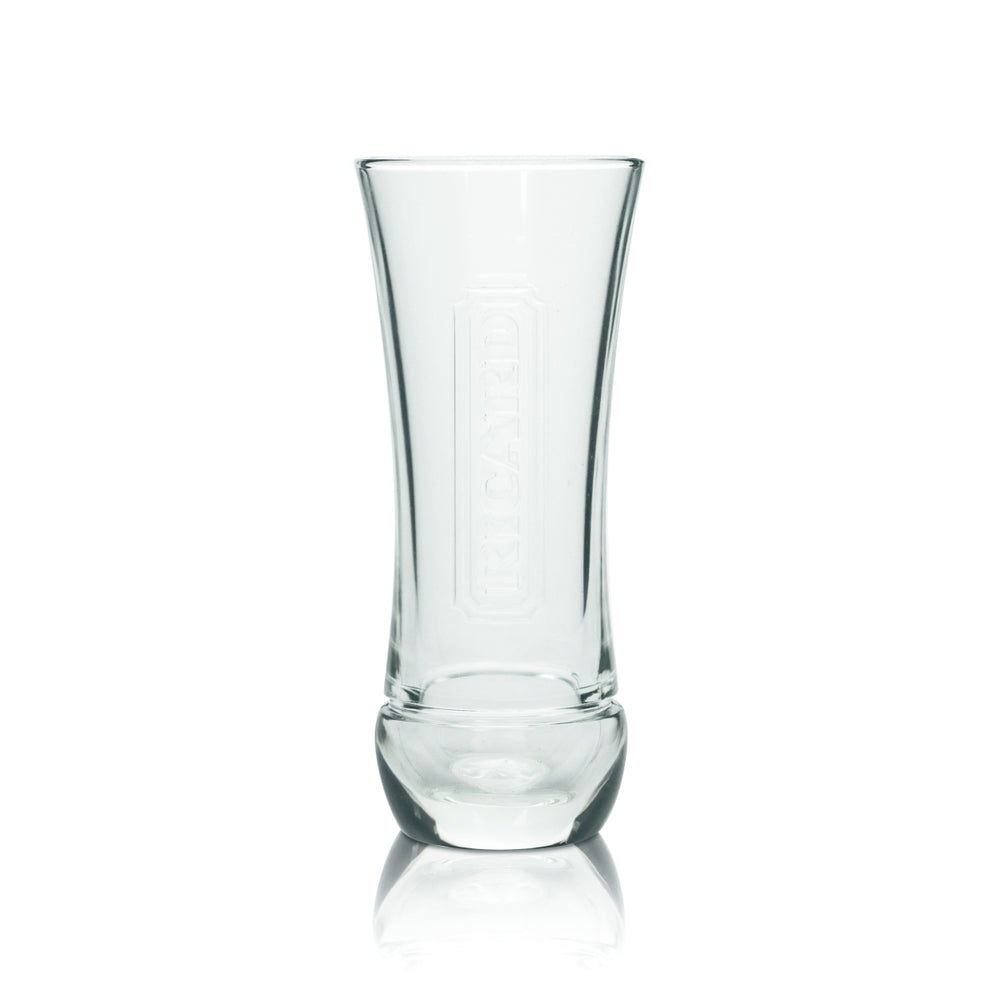 Ricard Glass 0.2 l Long Drink Relief Glasses Retro Cocktail Bistro Gastro Contour