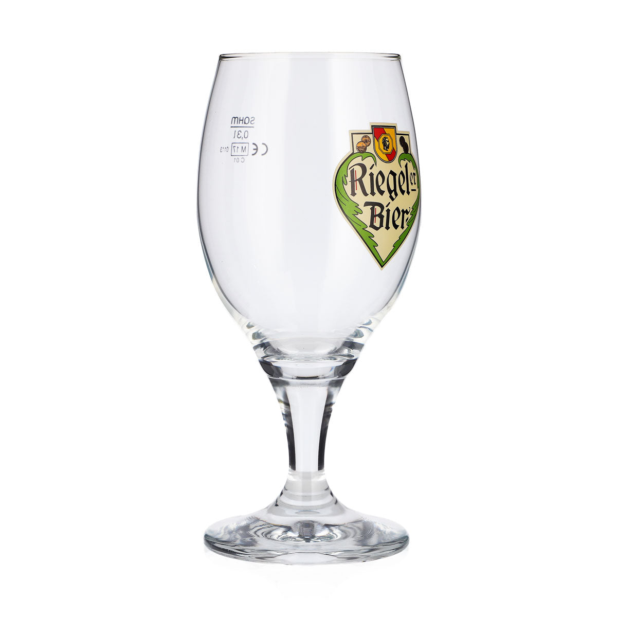 Riegele Beer Glass, 0.3 L, Sahm Mug – View 2