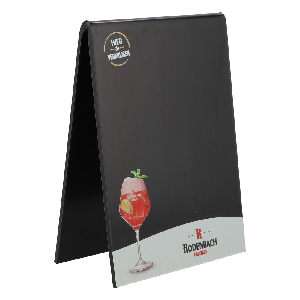 Rodenbach Beer Acrylic Table Display Card Holder Price Board 4.5x8.5x12 cm