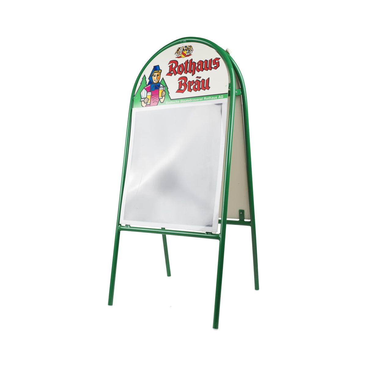 Rothaus beer display chalkboard, foldable, waterproof, 126x54cm, customer stopper