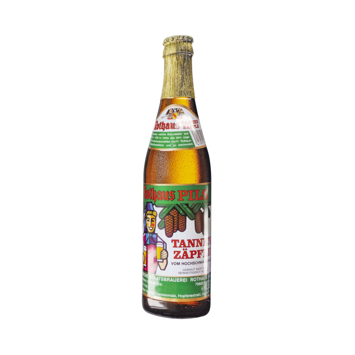 Rothaus Tannenzäpfle metal sign beer bottle wall decoration merchandise