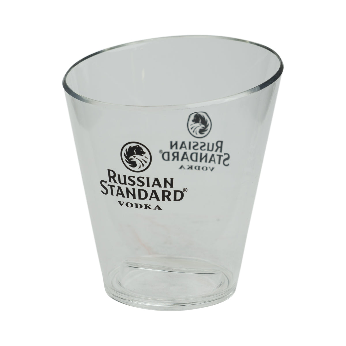 Russian Standard Vodka Ice Box Cooler Ice Box Bucket Bar Decoration Transparent Ice Container