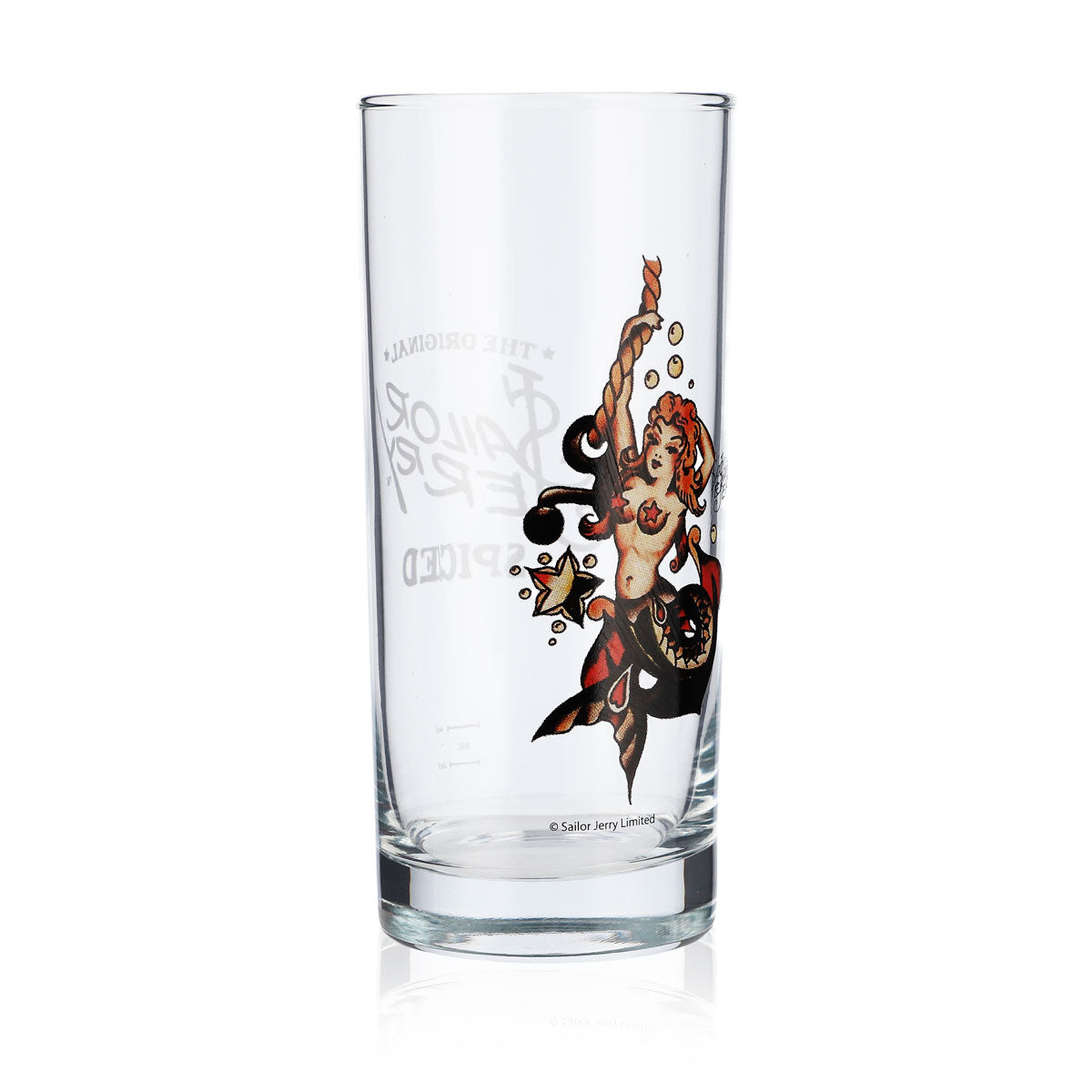 Sailor Jerry Rum Glass Cocktail Glass 0.36l Mug/Long Drink Glass Mermaid – View 5