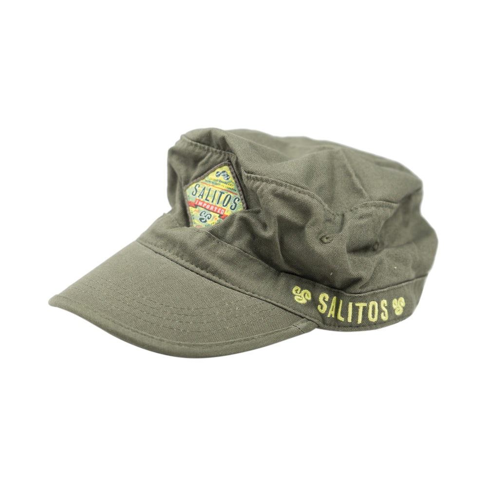 Salitos Beer Cap Military Olive Green Hat Cap Baseball Cap Logo