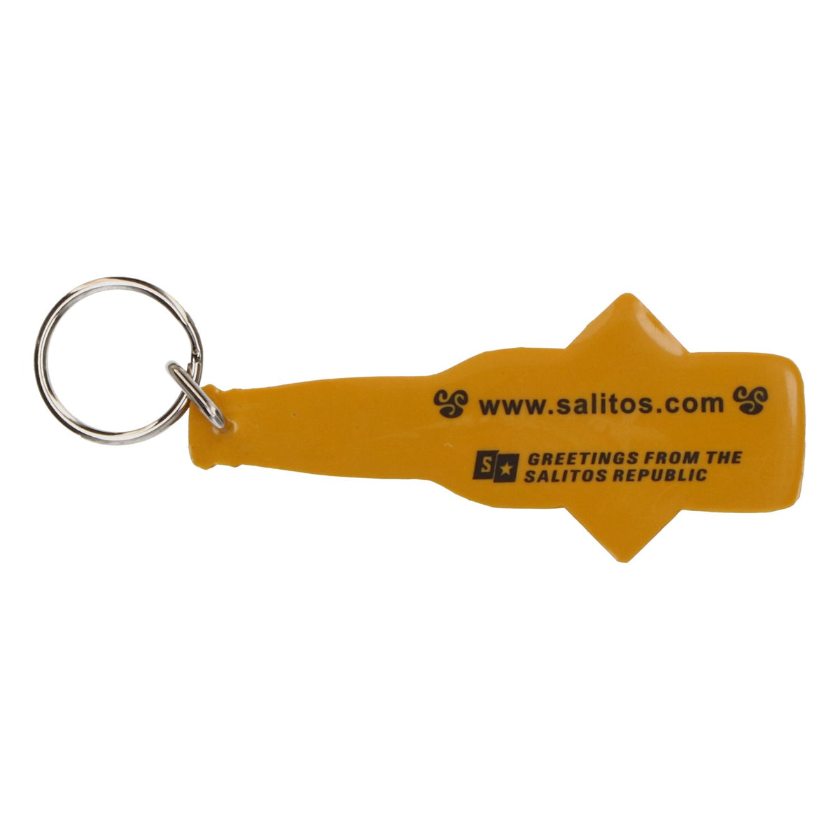 Salitos Beer Keychain ICE Bottle Shape, New, Rubber, Blue – View 3