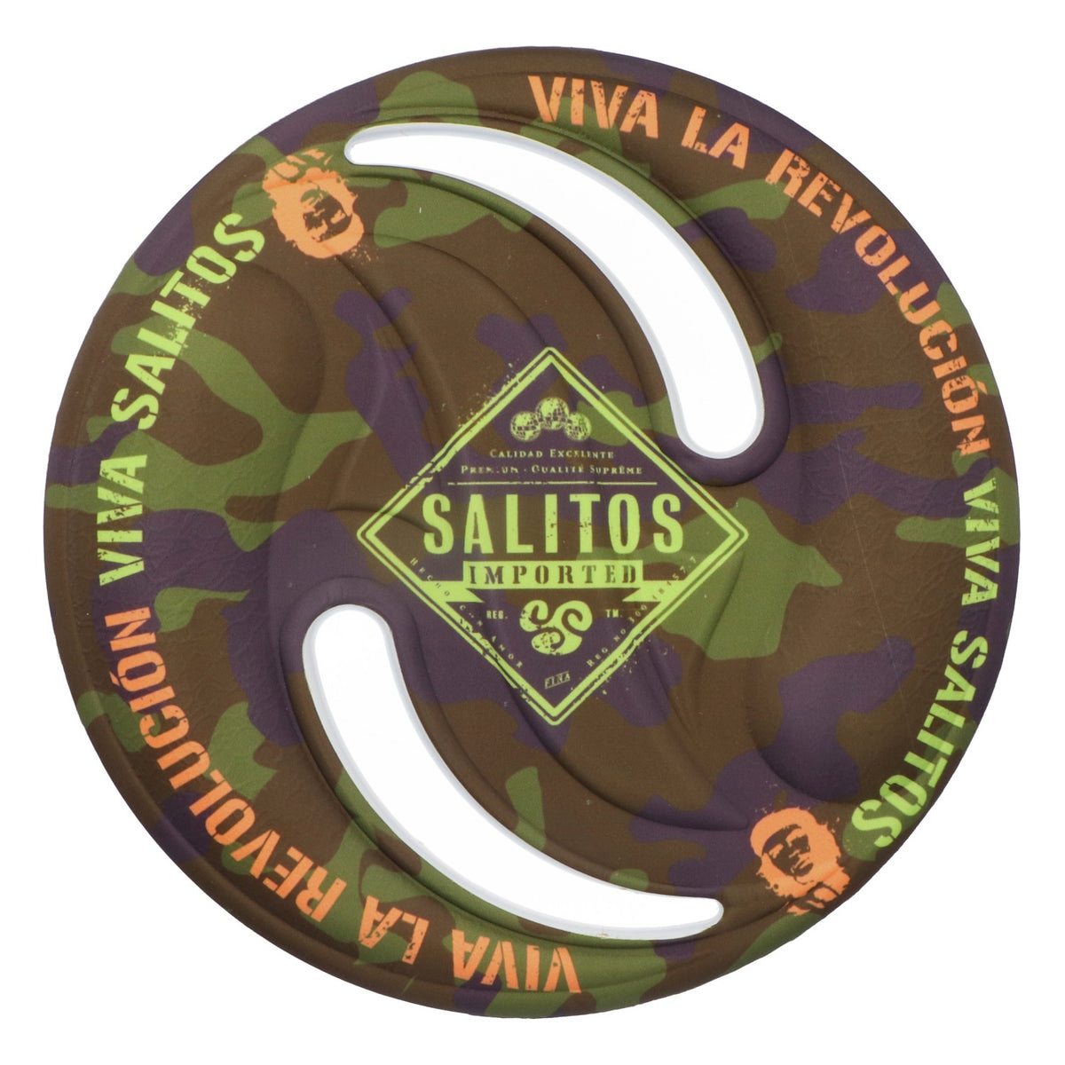 Salitos Frisbee Camouflage Styrofoam Throwing Disc Flying Disc Sports