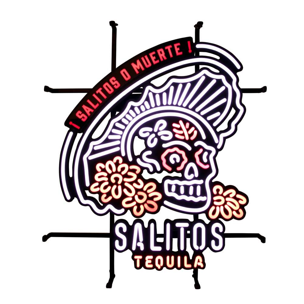 Salitos Neon Sign LED Neon Sign Muerte Indoor Dimmable Display Decoration – View 2