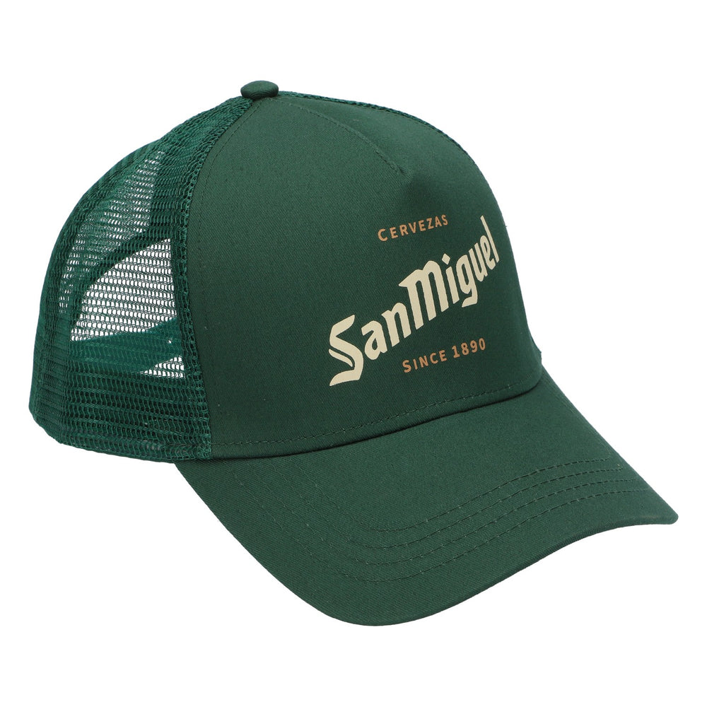 San Miguel Beer Baseball Cap Trucker Cap Baseball Cap Green Cap