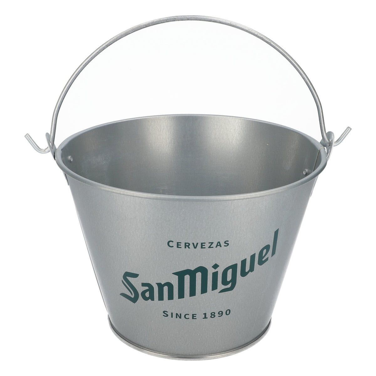 San Miguel Beer Ice Bucket Bottle Cooler Bucket Icecube5l Green Lettering – View 3