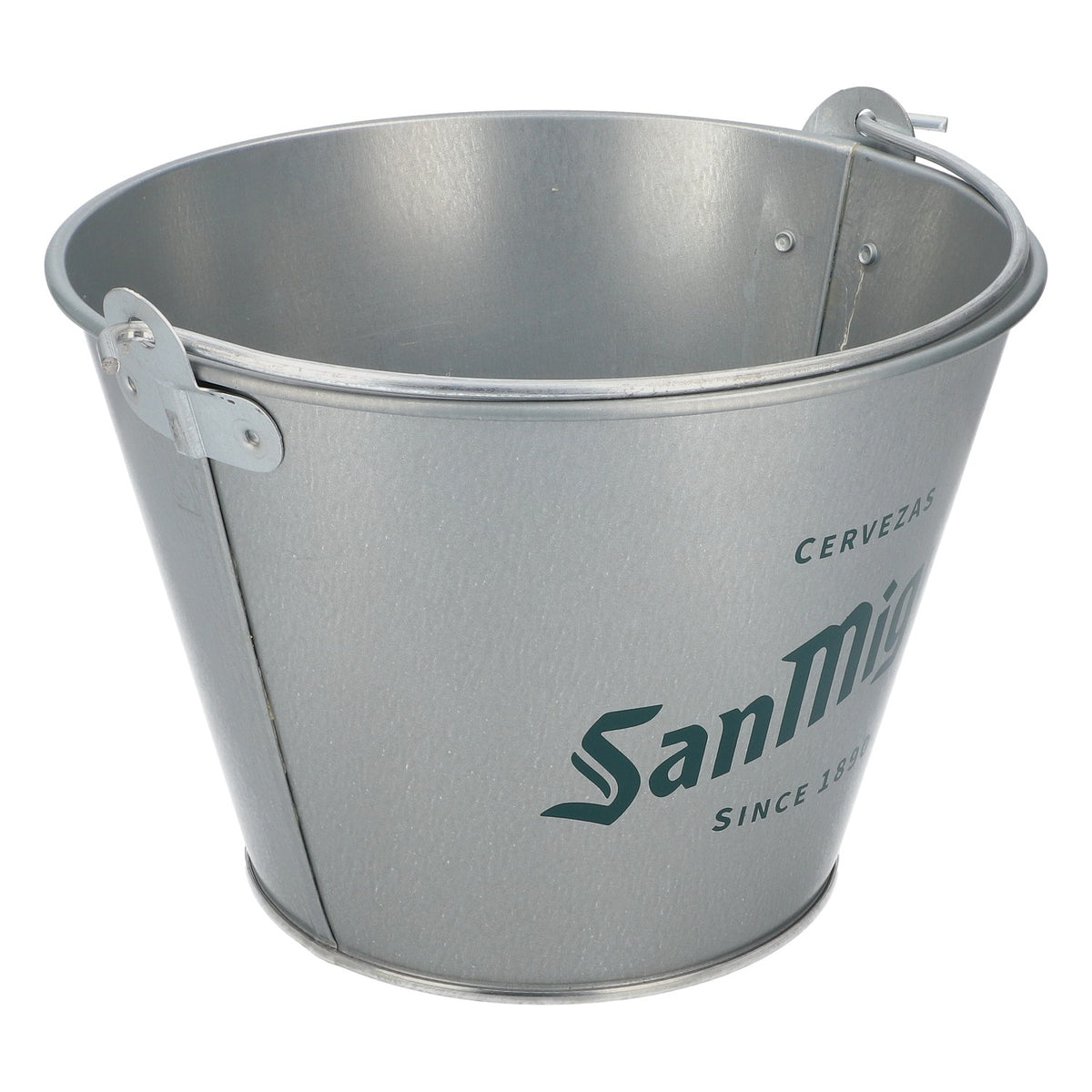San Miguel Beer Ice Bucket Bottle Cooler Bucket Icecube5l Green Lettering – View 4